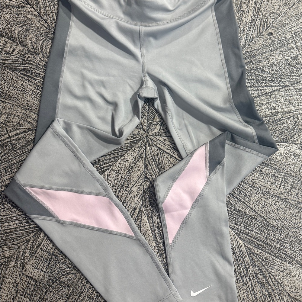 Nike Dri-FIT Light Gray Leggings